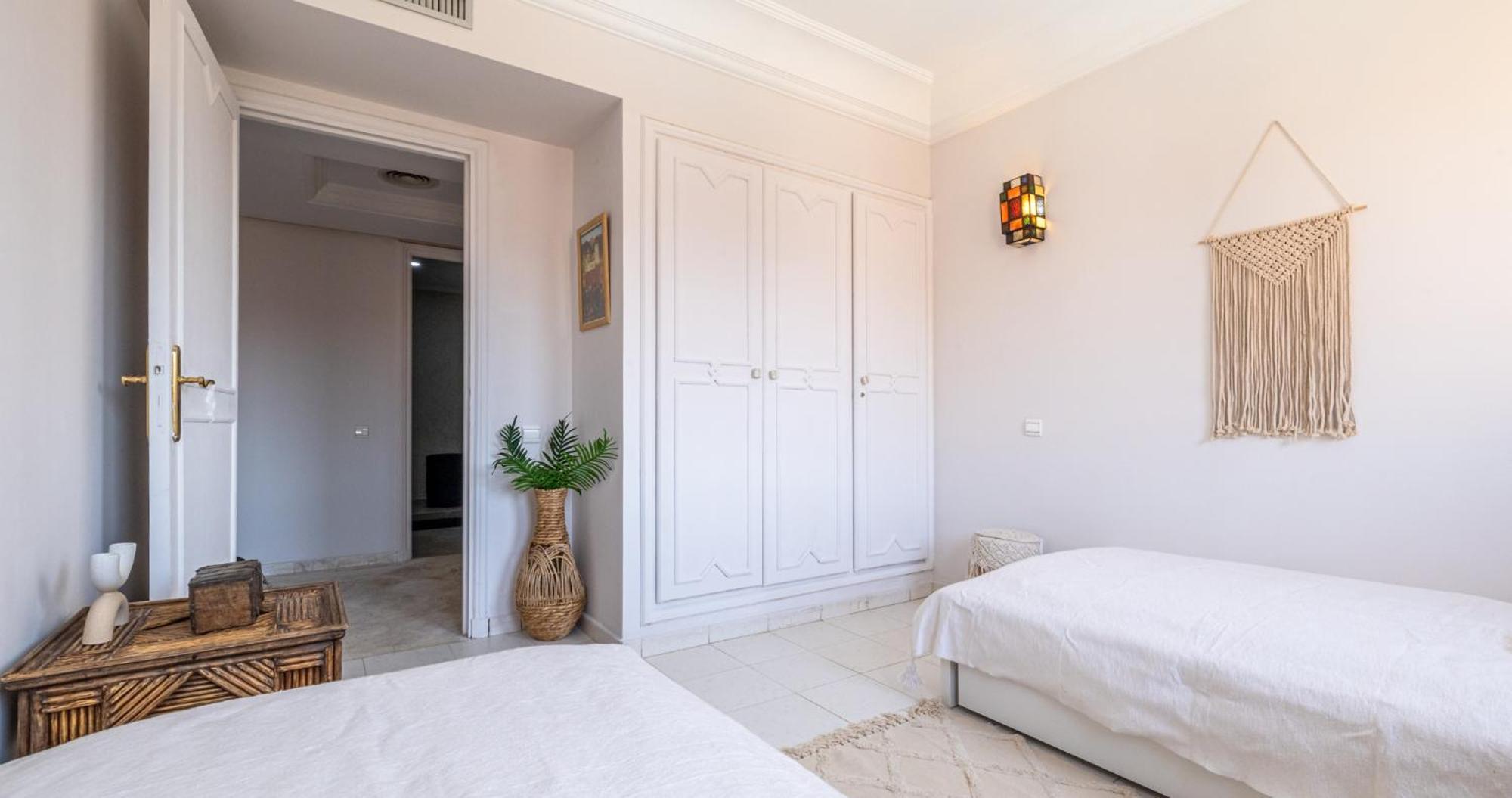 Apartament Charming 2-Bed Oasis Pool View Marrakesz Zewnętrze zdjęcie