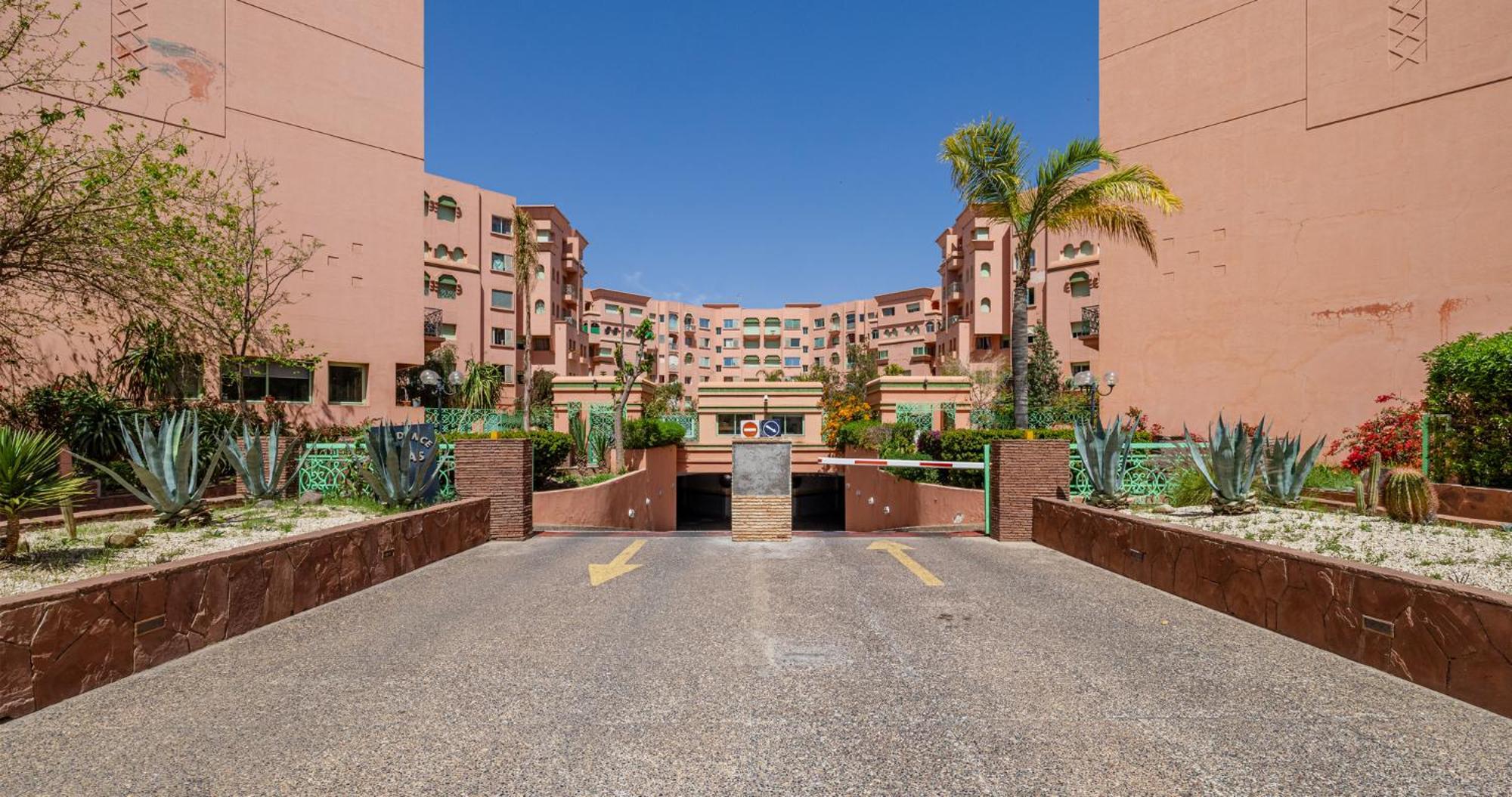 Apartament Charming 2-Bed Oasis Pool View Marrakesz Zewnętrze zdjęcie
