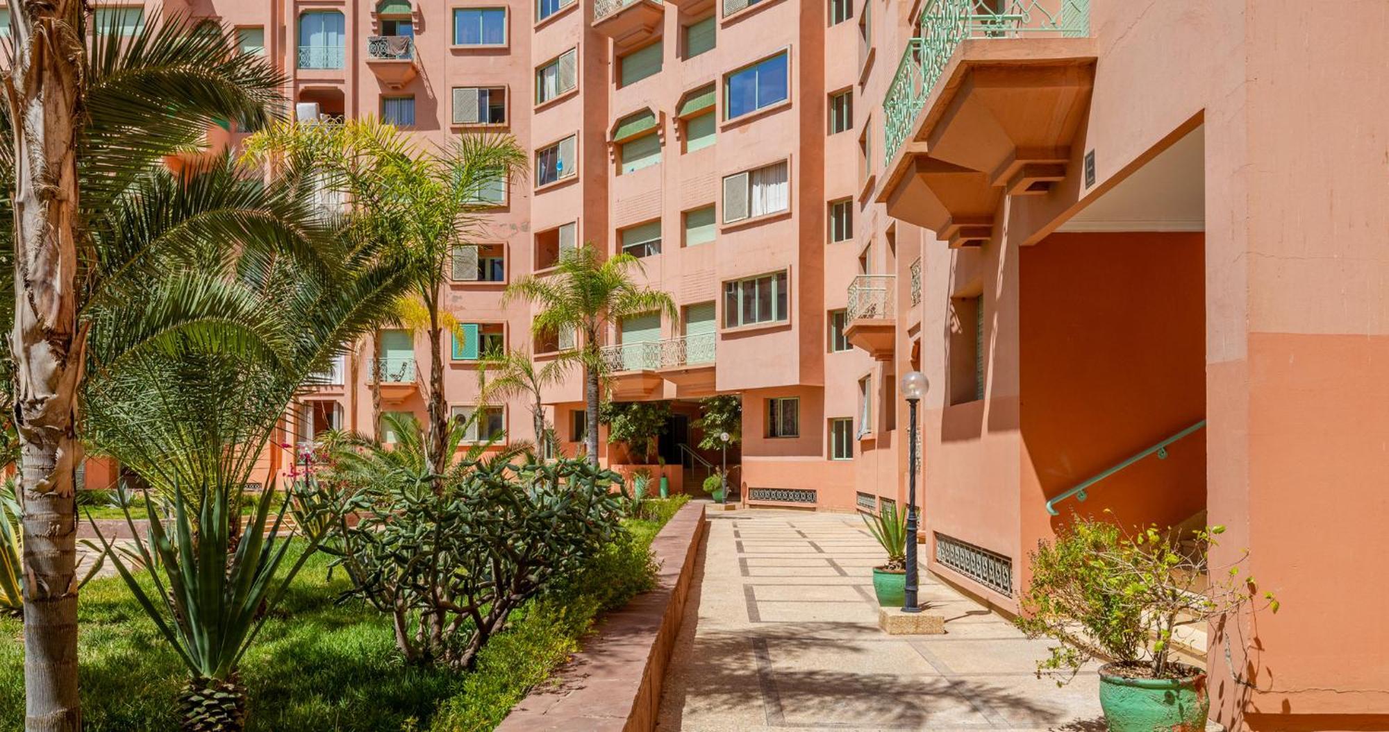 Apartament Charming 2-Bed Oasis Pool View Marrakesz Zewnętrze zdjęcie